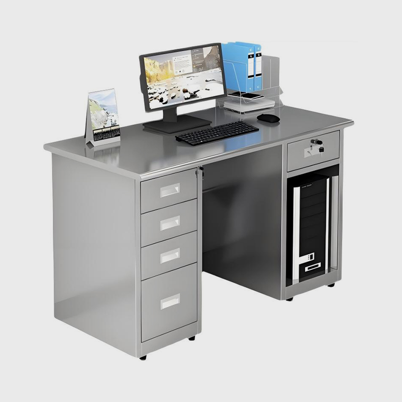 Roestvrij staal stofvrij computerbureau