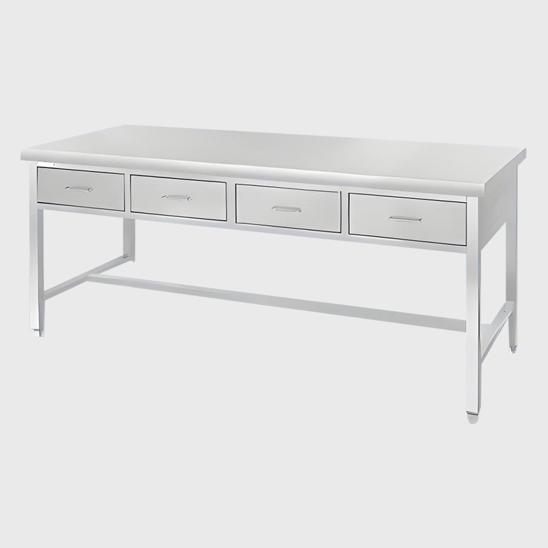 Ziekenhuis CSSD roestvrijstalen werktafel